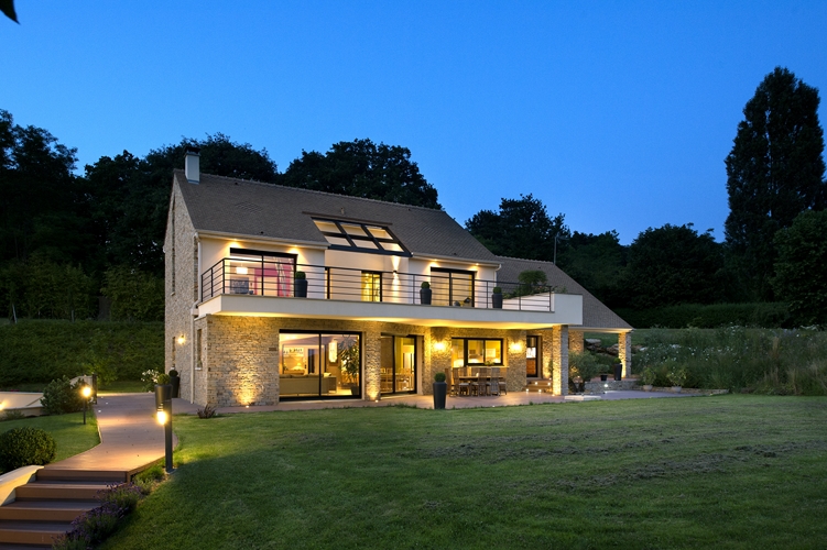 balcon maison architecte