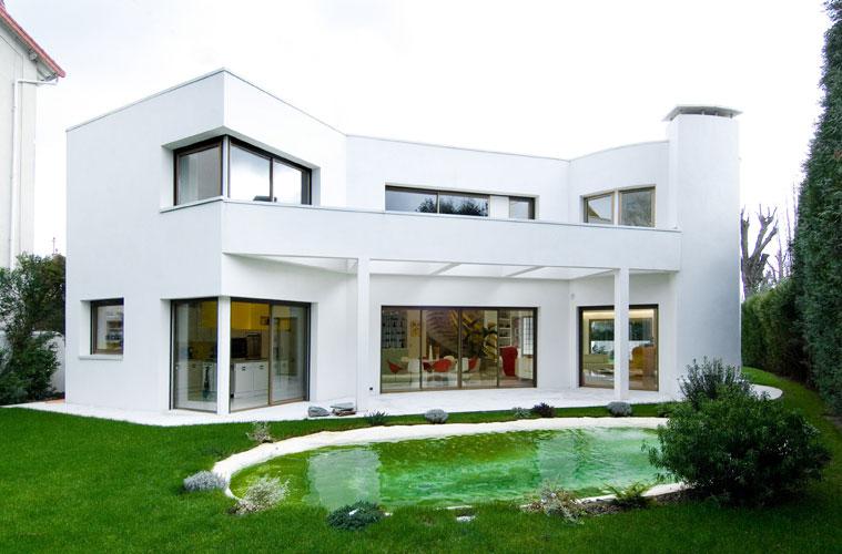 maison moderne après restyming architecte